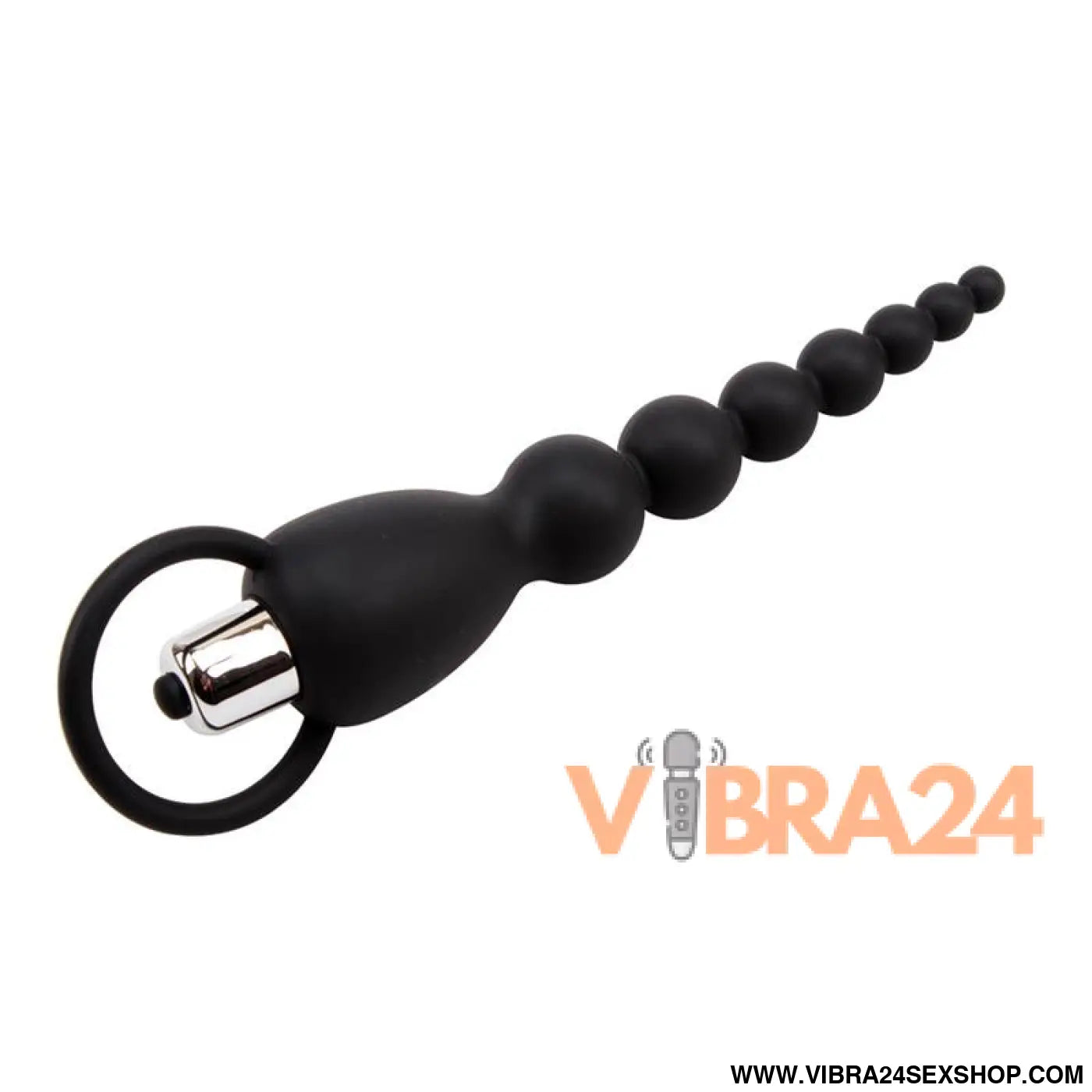 Anal Chain Elite Power 19.5 cm Silicone Black