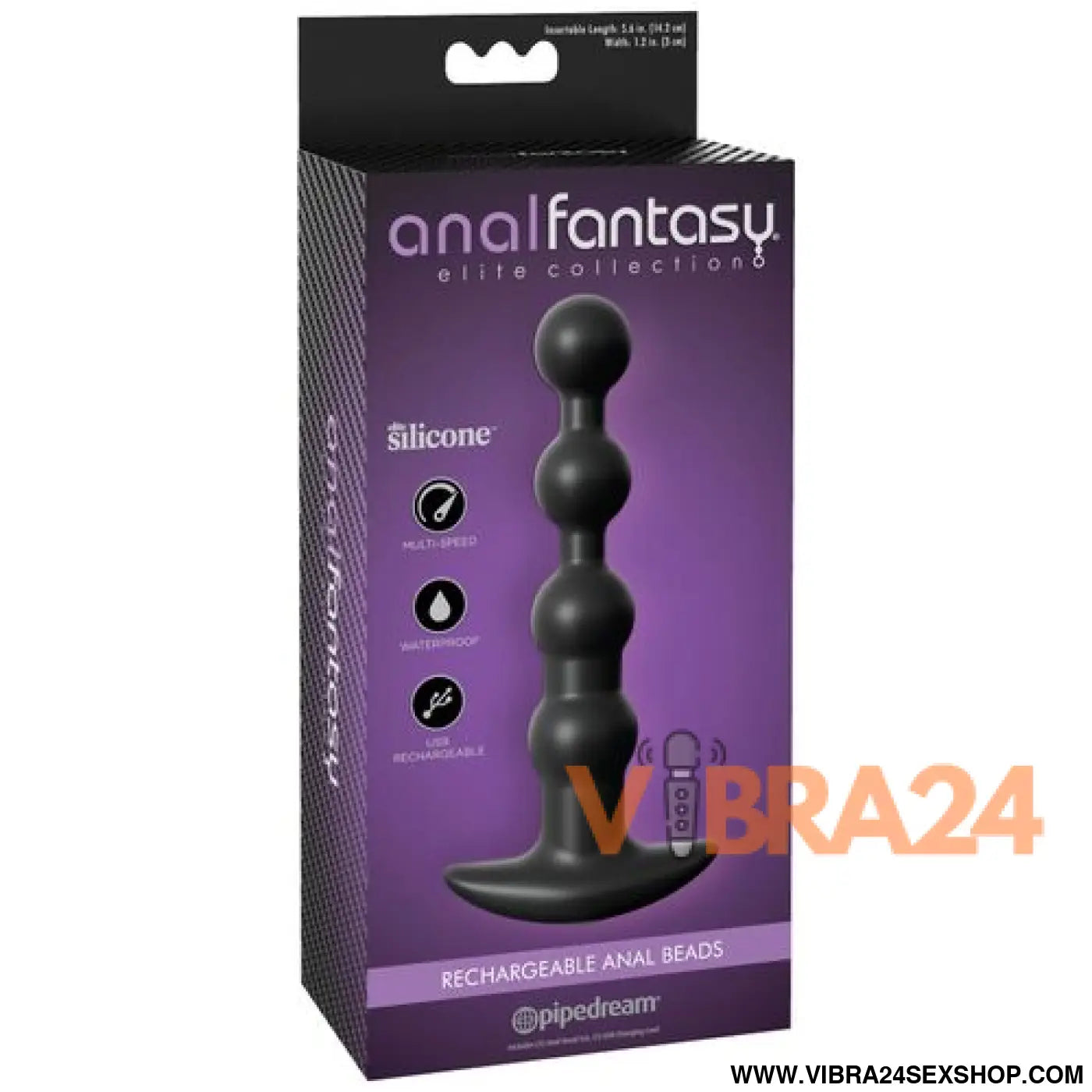 ANAL FANTASY ELITE COLLECTION - Laetavad anaalsed pallid intensiivseks naudingu jaoks - VIBRA24 SEXSHOP