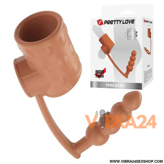 Anal Plug with Penis Sleeve