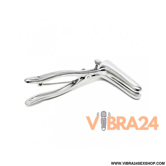 Anal Speculum with 2 Spoons Chrome-Silver