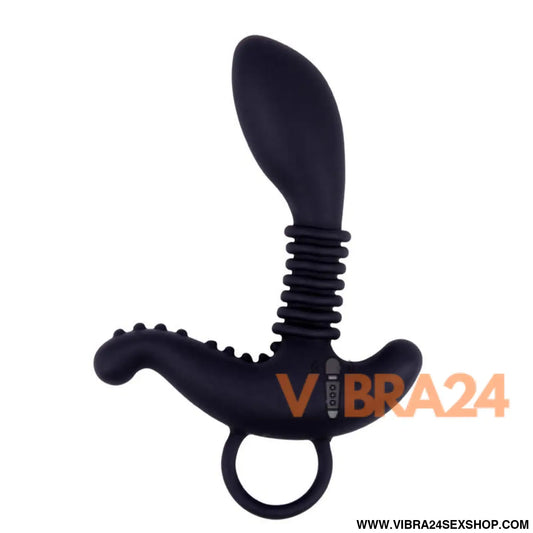 Anal Stimulator Booty Exciter Silicone Black
