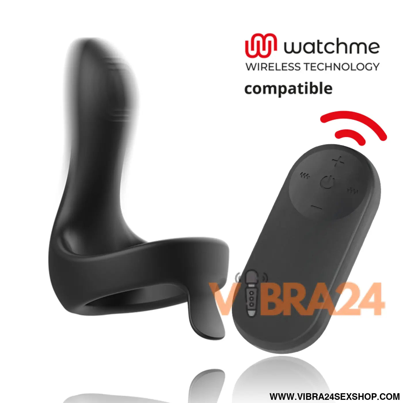 ANBIGUO - Estimulador Glande Sem Fio Arkadio e Períneo Compatível com Tecnologia Watchme - VIBRA24 SEXSHOP