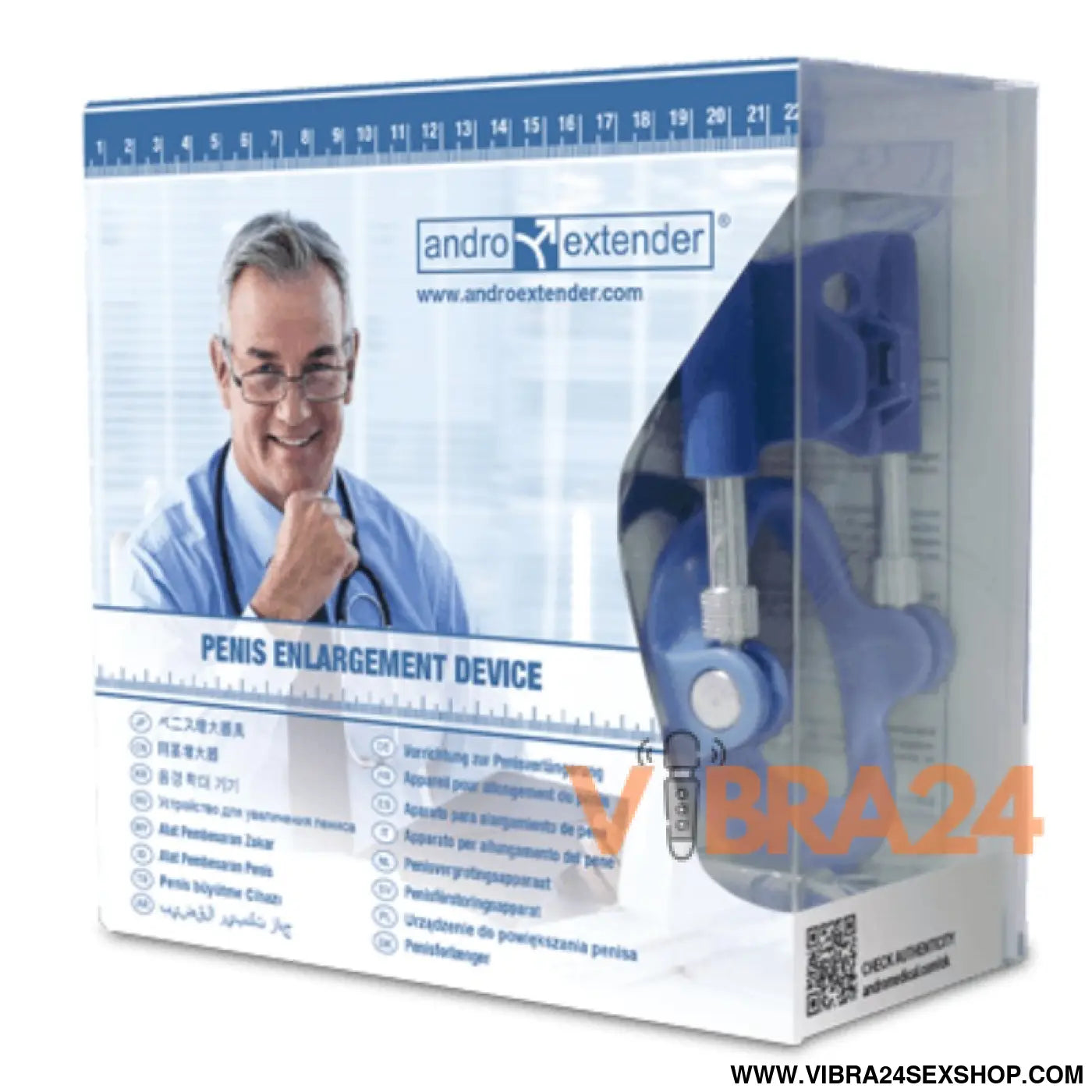 ANDROEXTENDER: O Melhor Extensor de Pénis para Aumento e Performance - VIBRA24 SEXSHOP