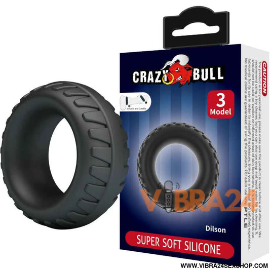 ANEL DE SILICONE CRAZY BULL - DILSON MODELO 3