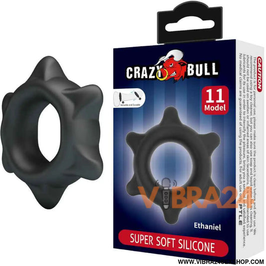 ANEL DE SILICONE CRAZY BULL ETHANIEL MODELO 11 - ESTILO E CONFORTO