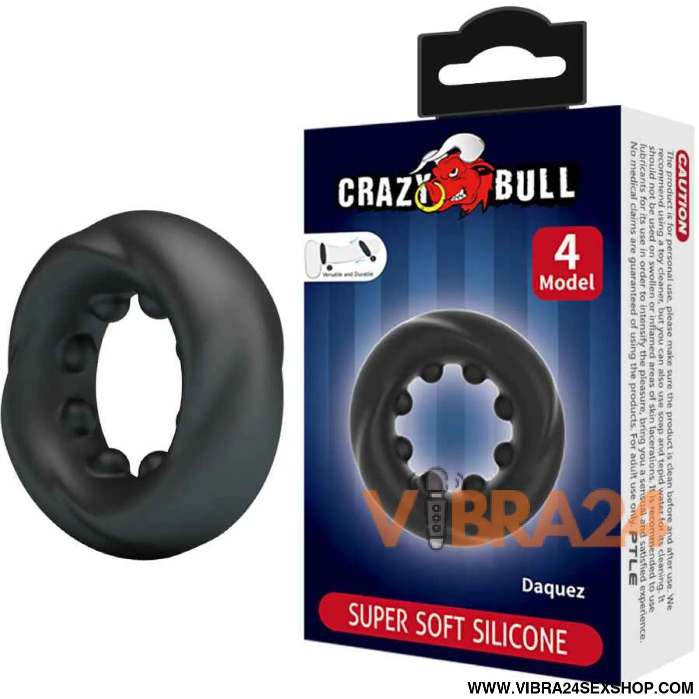 ANEL DE SILICONE CRAZY BULL MODELO 4 - Conforto e Estilo Para o Seu Dia