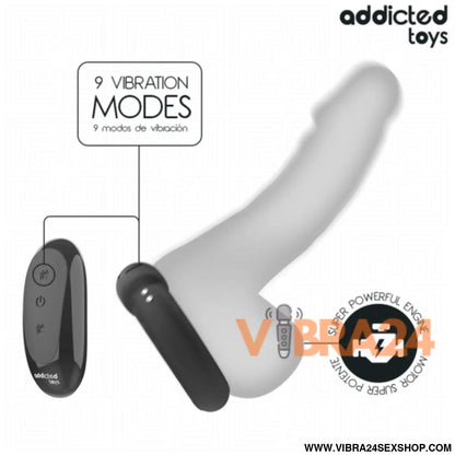 ANEL PENIANO VIBRATÓRIO COM AQUECIMENTO - VIBRA24 SEXSHOP