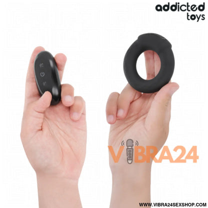 ANEL PENIANO VIBRATÓRIO COM AQUECIMENTO - VIBRA24 SEXSHOP