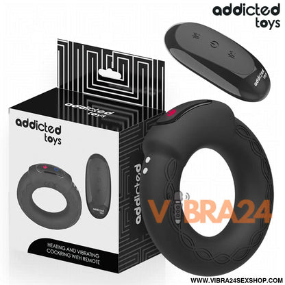 ANEL PENIANO VIBRATÓRIO COM AQUECIMENTO - VIBRA24 SEXSHOP