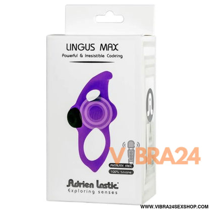ANEL VIBRADOR LINGUS MAX VIOLETA - ADRIEN LASTIC
