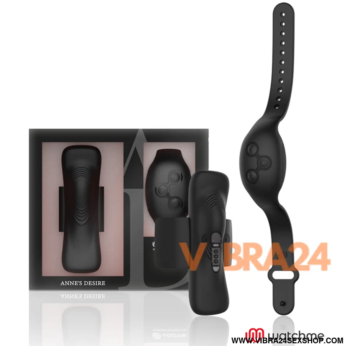 ANNES DESIRE - PANTY PLEASURE TECNOLOG A WATCHME PRETO