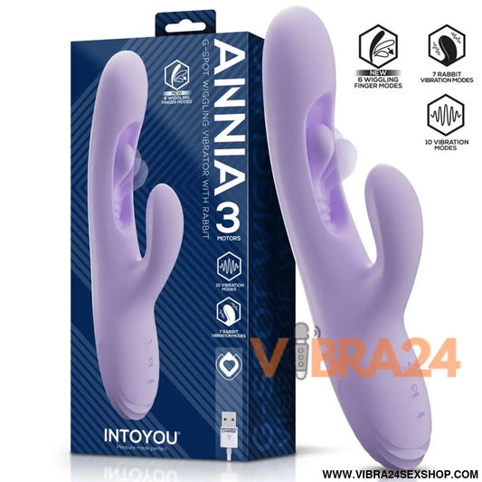 Annia G-Spot Vibrator with Internal Wiggling