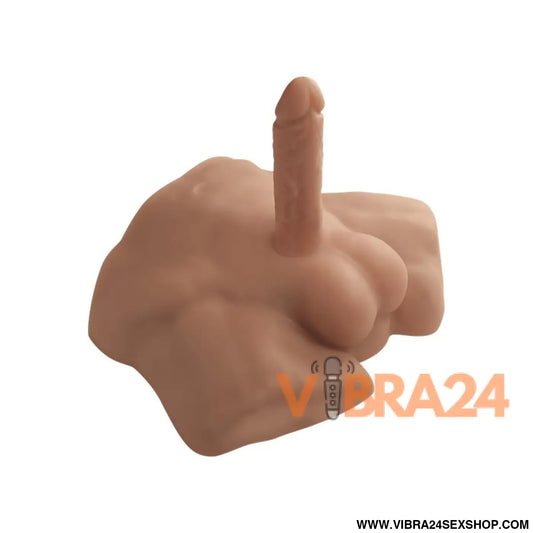 Apollo S Half Torso Liquid Silicone Caramel 7