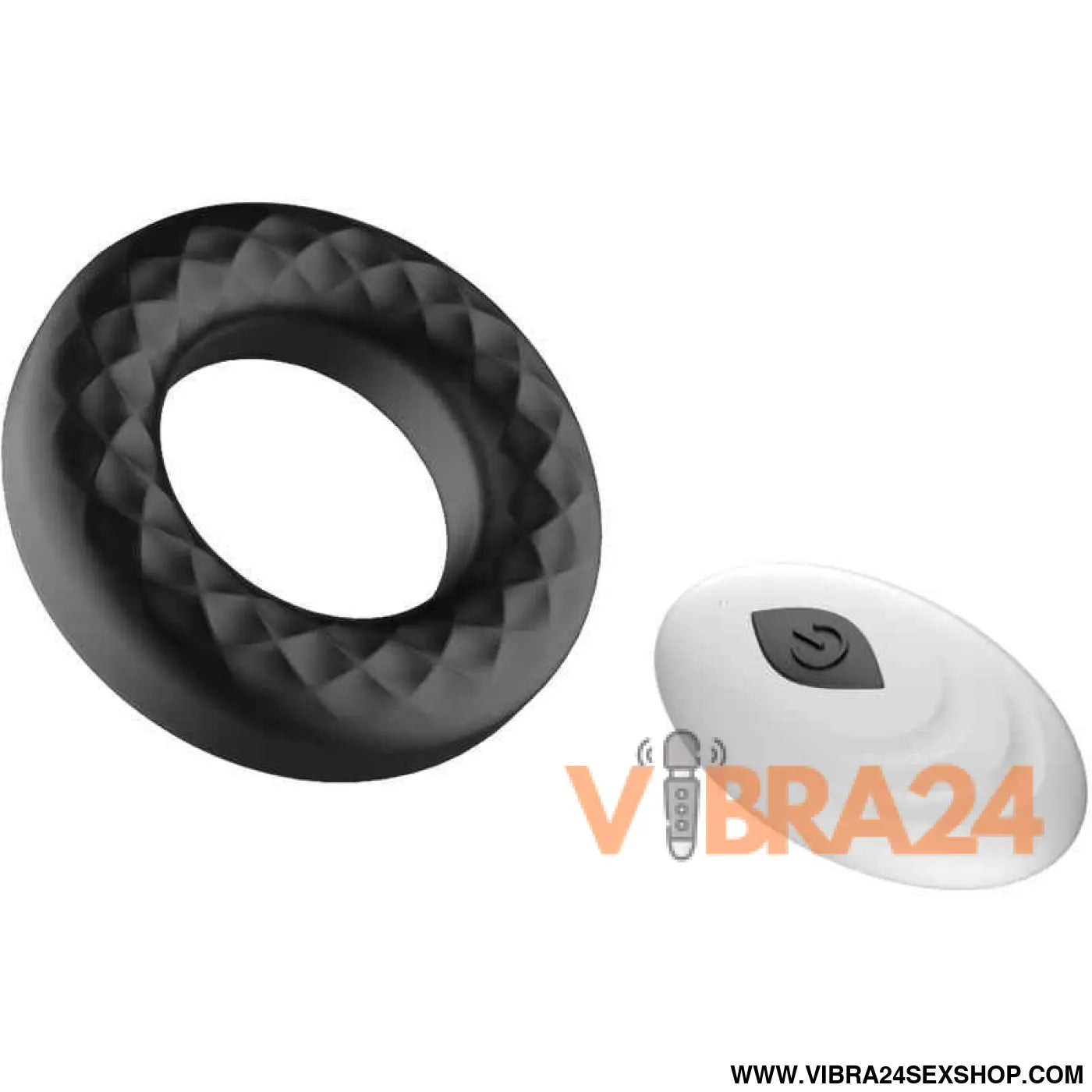 ARMONY - LORDS LOVE CONTROLE REMOTO VIBRADOR ANEL PRETO - VIBRA24 SEXSHOP