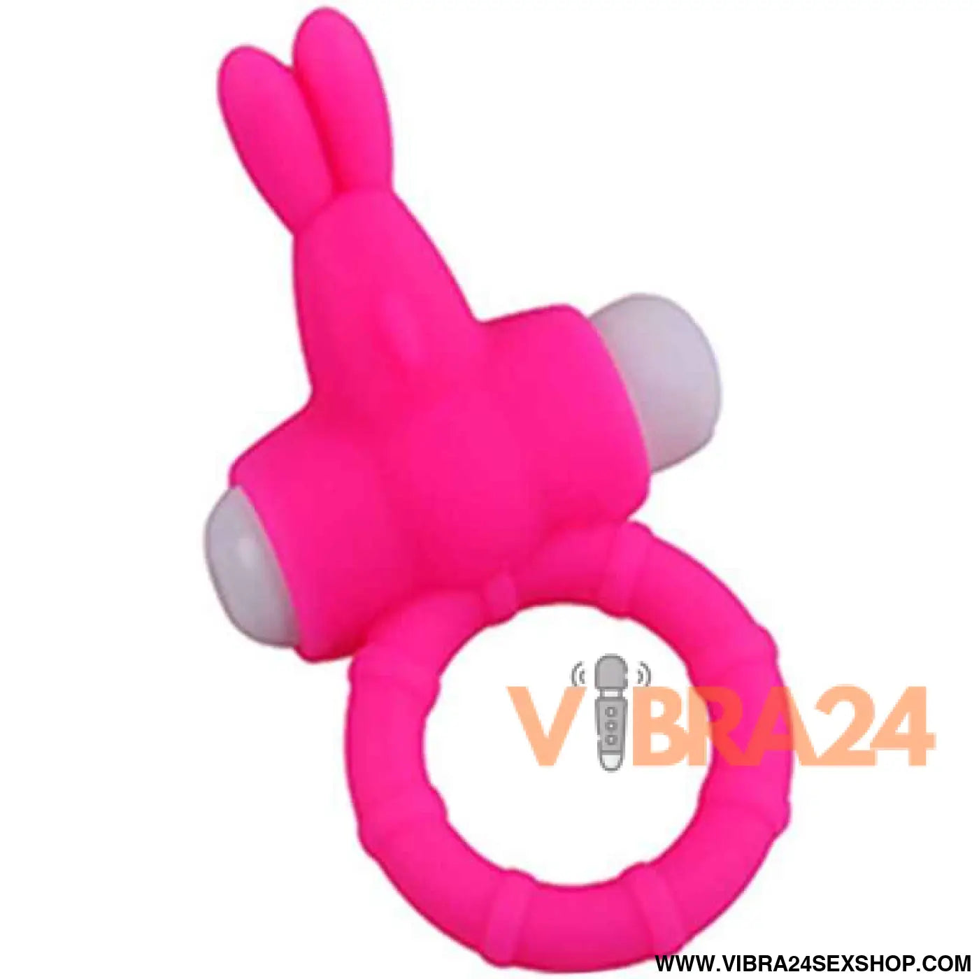 ARMONY - MS BUNNY ANEL VIBRADOR SILICONE ROSA - VIBRA24 SEXSHOP