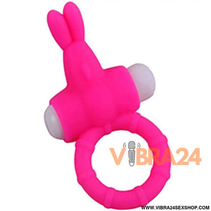 ARMONY - MS BUNNY ANEL VIBRADOR SILICONE ROSA - VIBRA24 SEXSHOP
