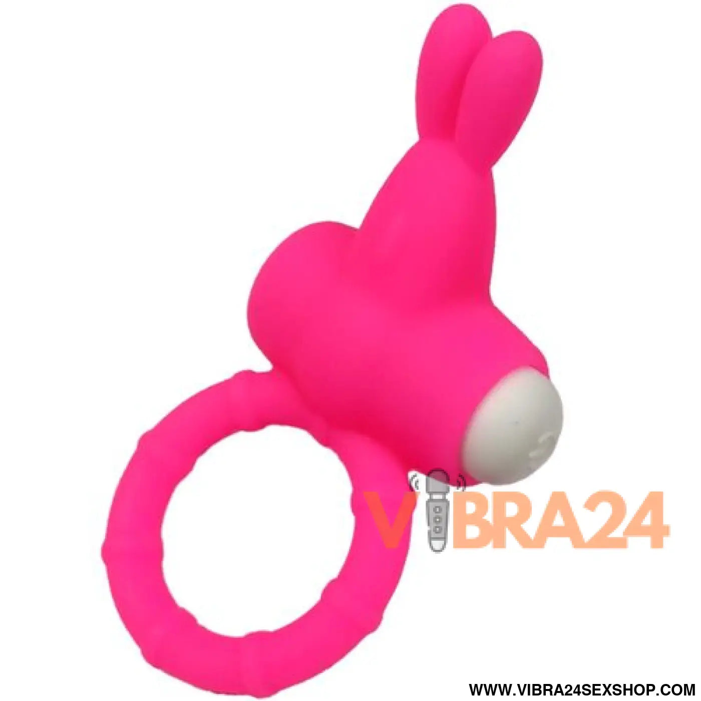 ARMONY - Anel Vibrador Silicone Rosa MS Bunny