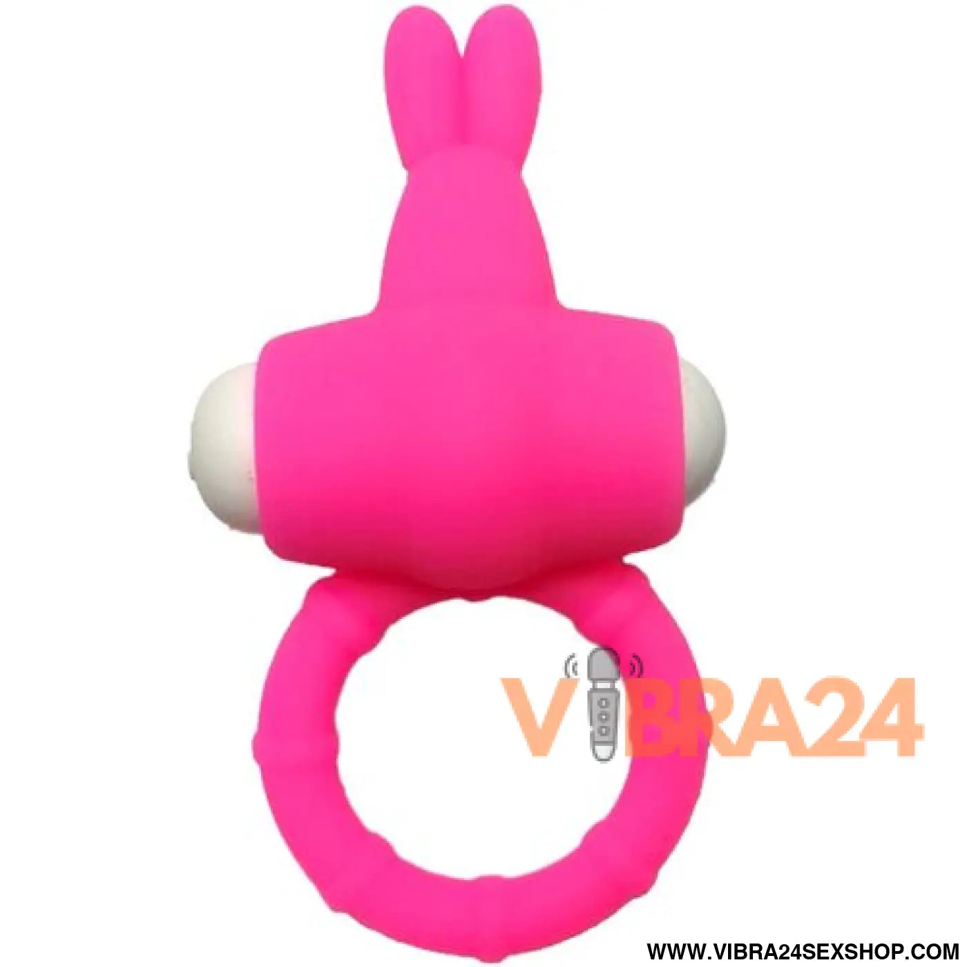 ARMONY - Anel Vibrador Silicone Rosa MS Bunny