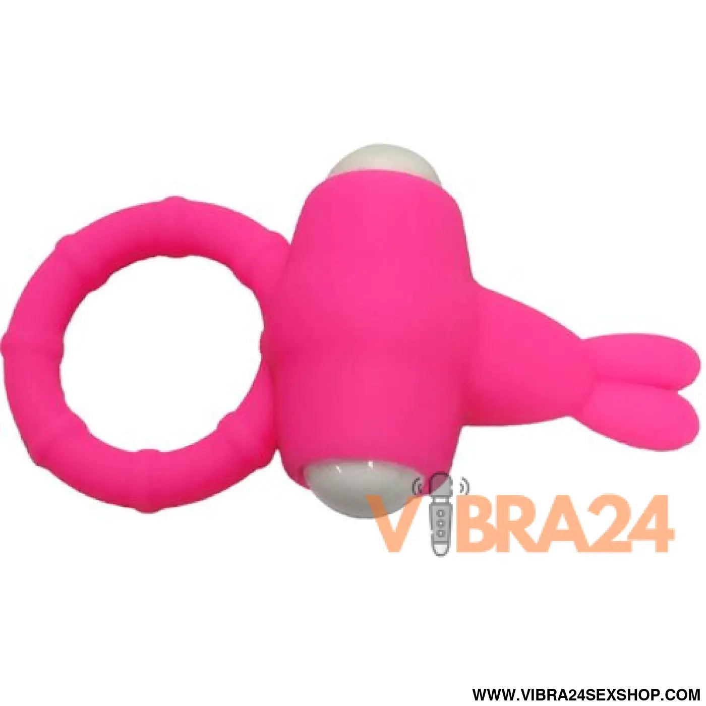 ARMONY - Anel Vibrador Silicone Rosa MS Bunny