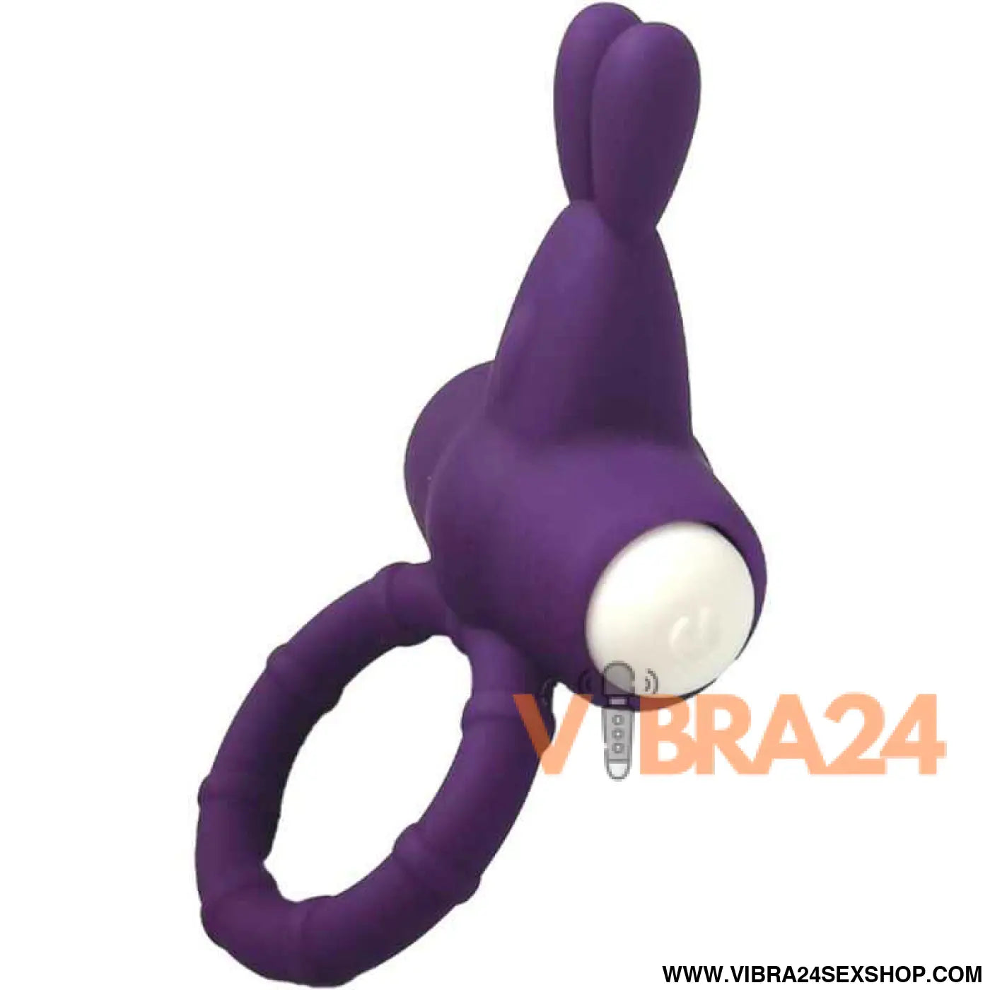 ARMONY - Anel Vibrador Silicone Roxo para Prazer Intenso - VIBRA24 SEXSHOP