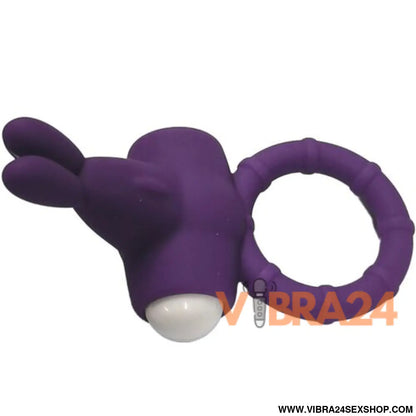 ARMONY - Anel Vibrador Silicone Roxo para Prazer Intenso - VIBRA24 SEXSHOP