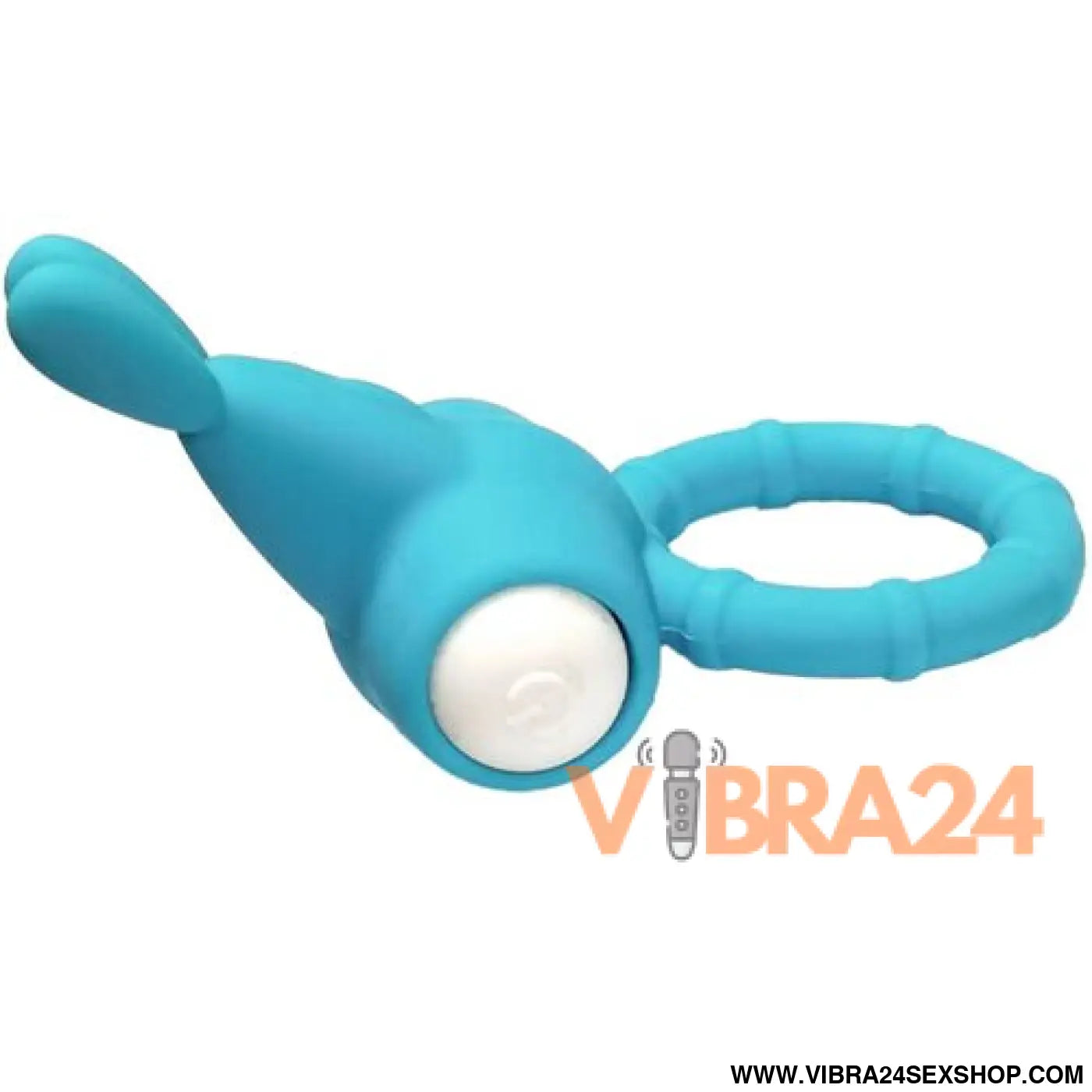 ARMONY - Anel Vibrador Silicone Verde MS Bunny - VIBRA24 SEXSHOP