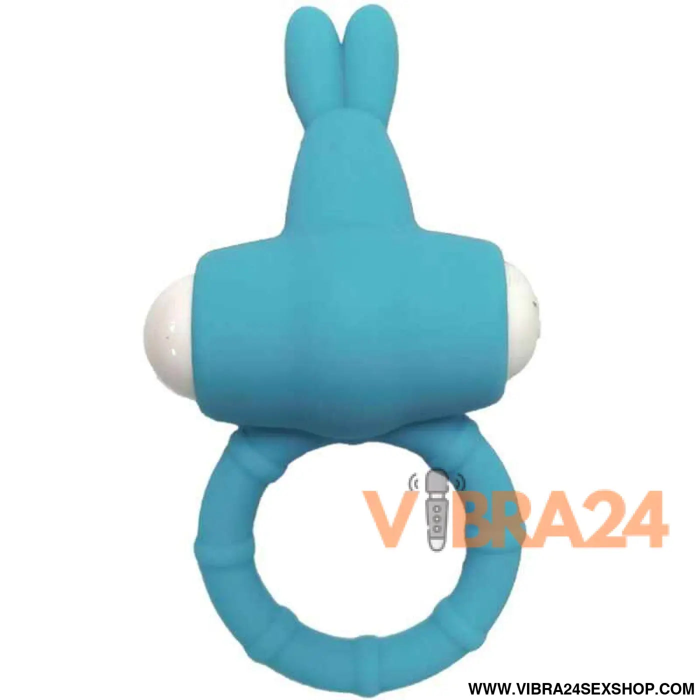 ARMONY - Anel Vibrador Silicone Verde MS Bunny - VIBRA24 SEXSHOP