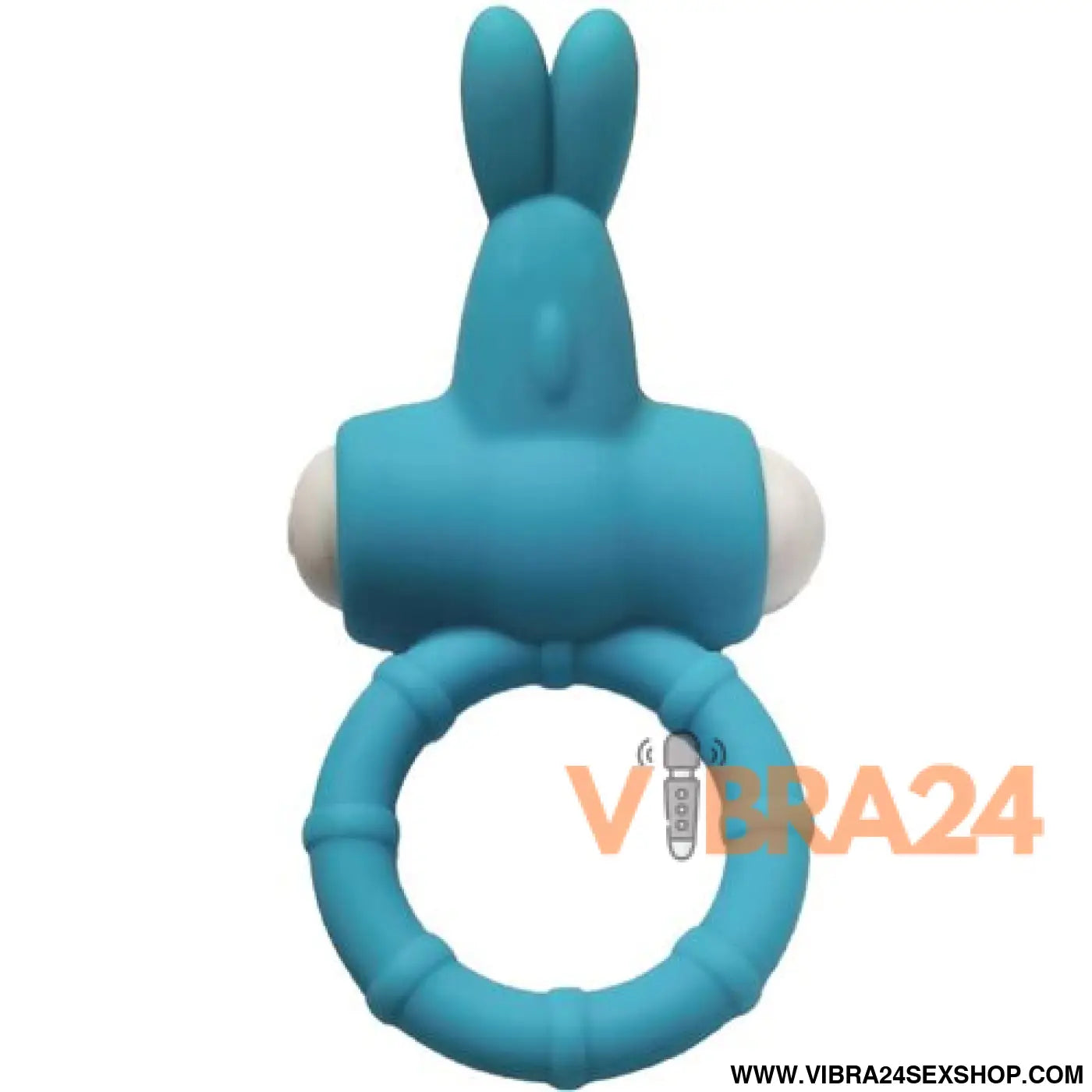 ARMONY - Anel Vibrador Silicone Verde MS Bunny - VIBRA24 SEXSHOP