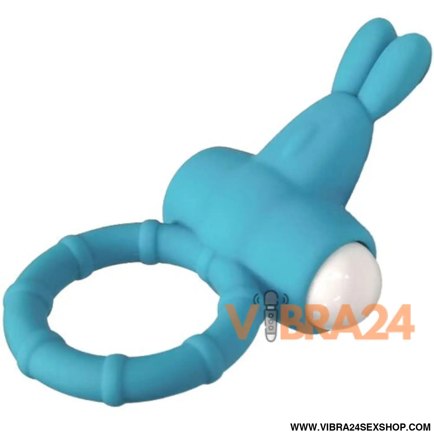 ARMONY - Anel Vibrador Silicone Verde MS Bunny - VIBRA24 SEXSHOP