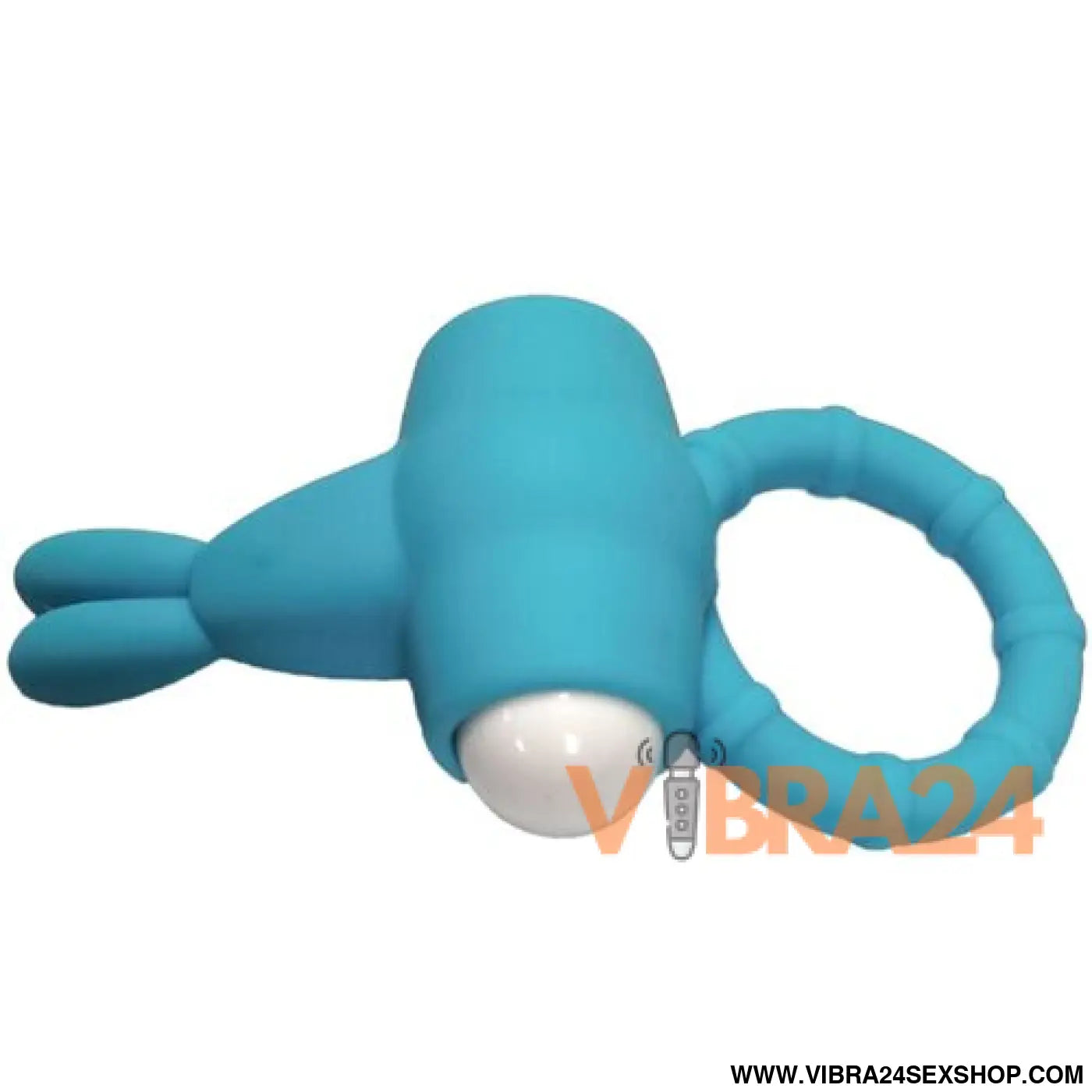 ARMONY - Anel Vibrador Silicone Verde MS Bunny - VIBRA24 SEXSHOP