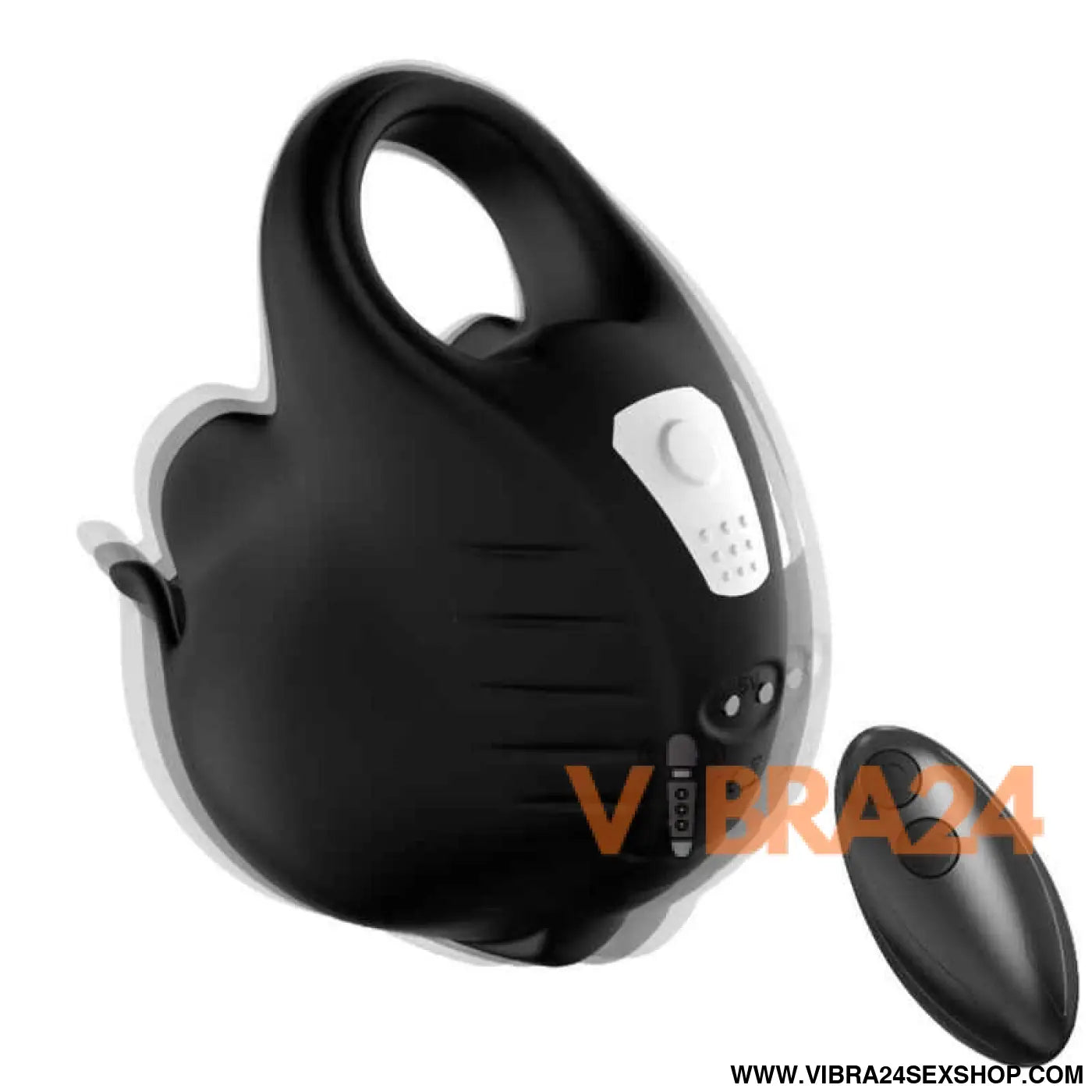 Armony - Anel Vibratório Controle Remoto Preto para Prazer Personalizado