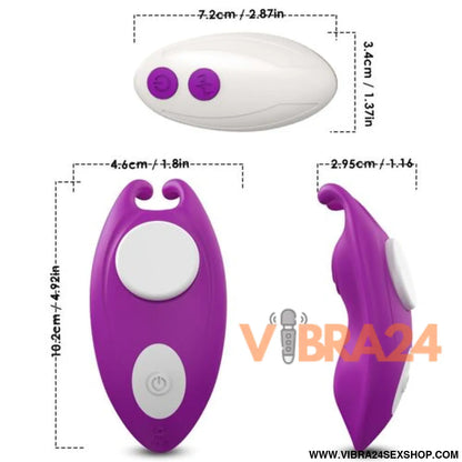 ARMONY - Calças Vibratórias G-Spot Controle Remoto Roxo - VIBRA24 SEXSHOP