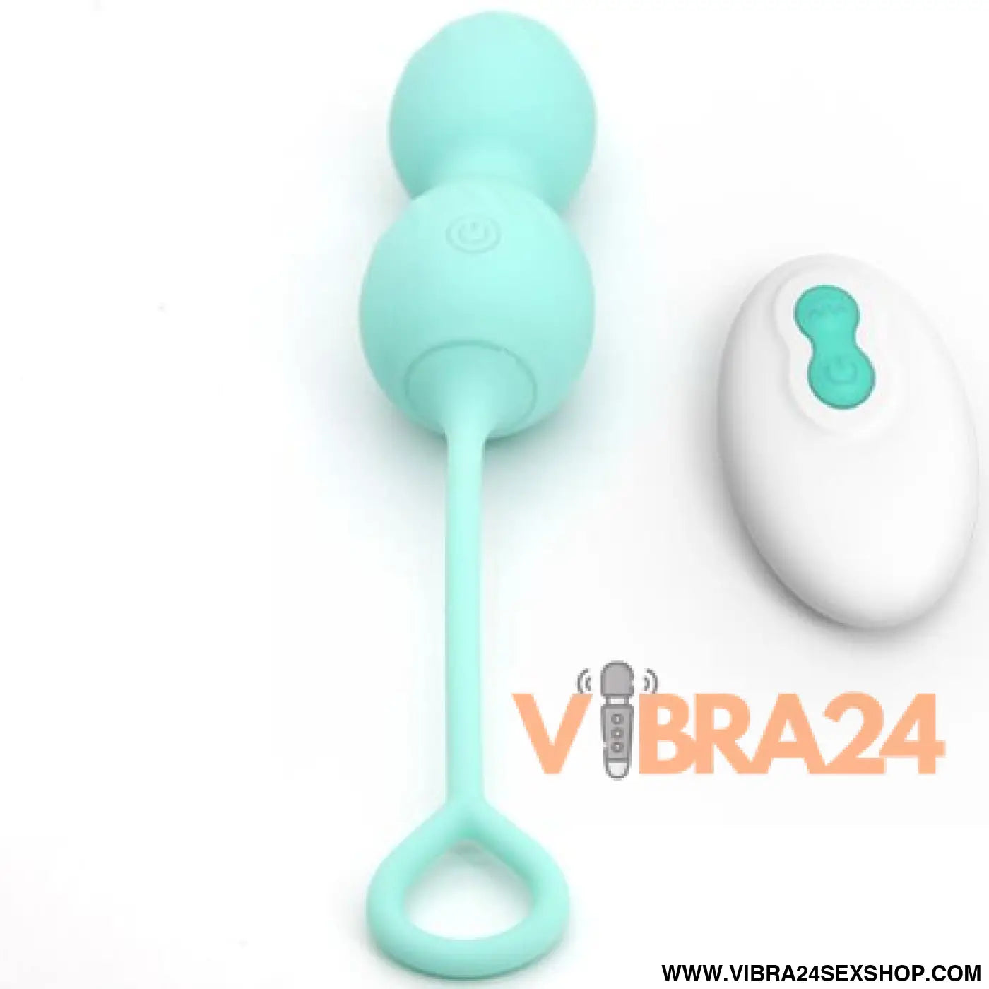 Armony - Dumbbell Vaginal com Controle Remoto, 10 Níveis de Intensidade, Verde - VIBRA24 SEXSHOP