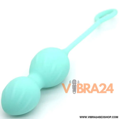 Armony - Dumbbell Vaginal com Controle Remoto, 10 Níveis de Intensidade, Verde - VIBRA24 SEXSHOP