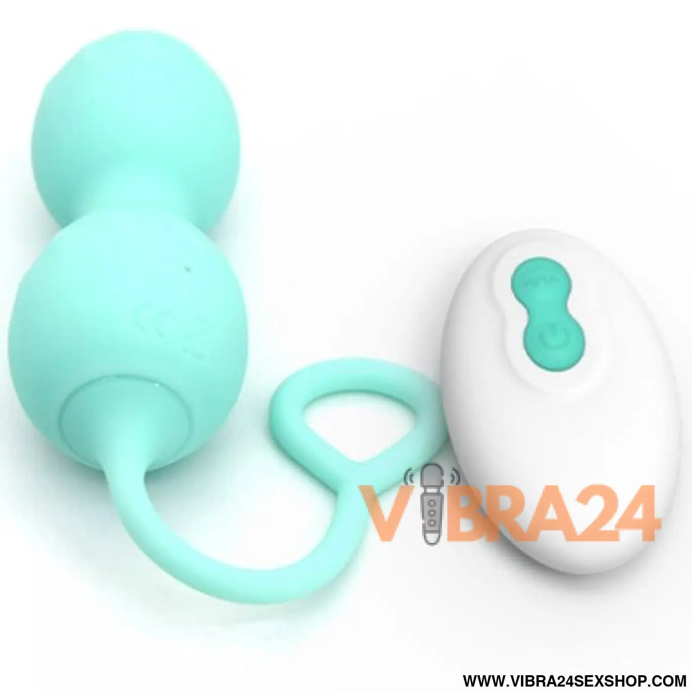 Armony - Dumbbell Vaginal com Controle Remoto, 10 Níveis de Intensidade, Verde - VIBRA24 SEXSHOP