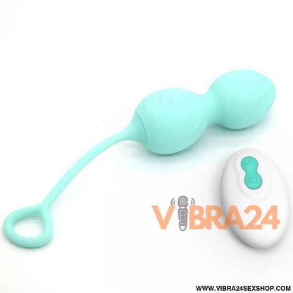 Armony - Dumbbell Vaginal com Controle Remoto, 10 Níveis de Intensidade, Verde - VIBRA24 SEXSHOP