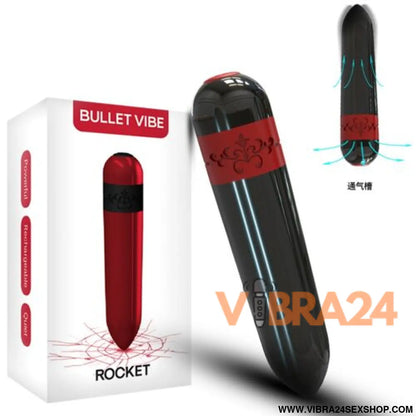 ARMONY - Foguete Vibrador Bala Fúcsia para Prazer Intenso - VIBRA24 SEXSHOP