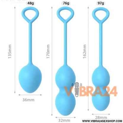 ARMONY - Halter de Anabiose Vaginal com 3 Níveis Azul - VIBRA24 SEXSHOP