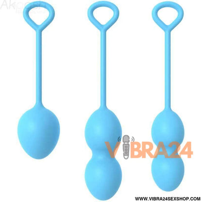 ARMONY - Halter de Anabiose Vaginal com 3 Níveis Azul - VIBRA24 SEXSHOP
