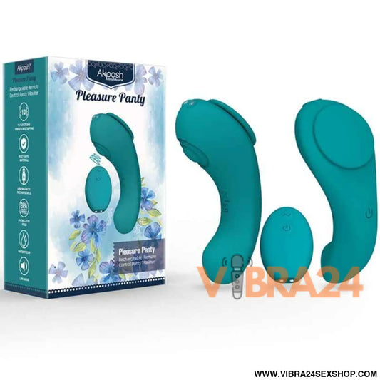 ARMONY - PLEASURE PANTY VIBRADOR CONTROLE REMOTO 3 VELOCIDADES VERDE