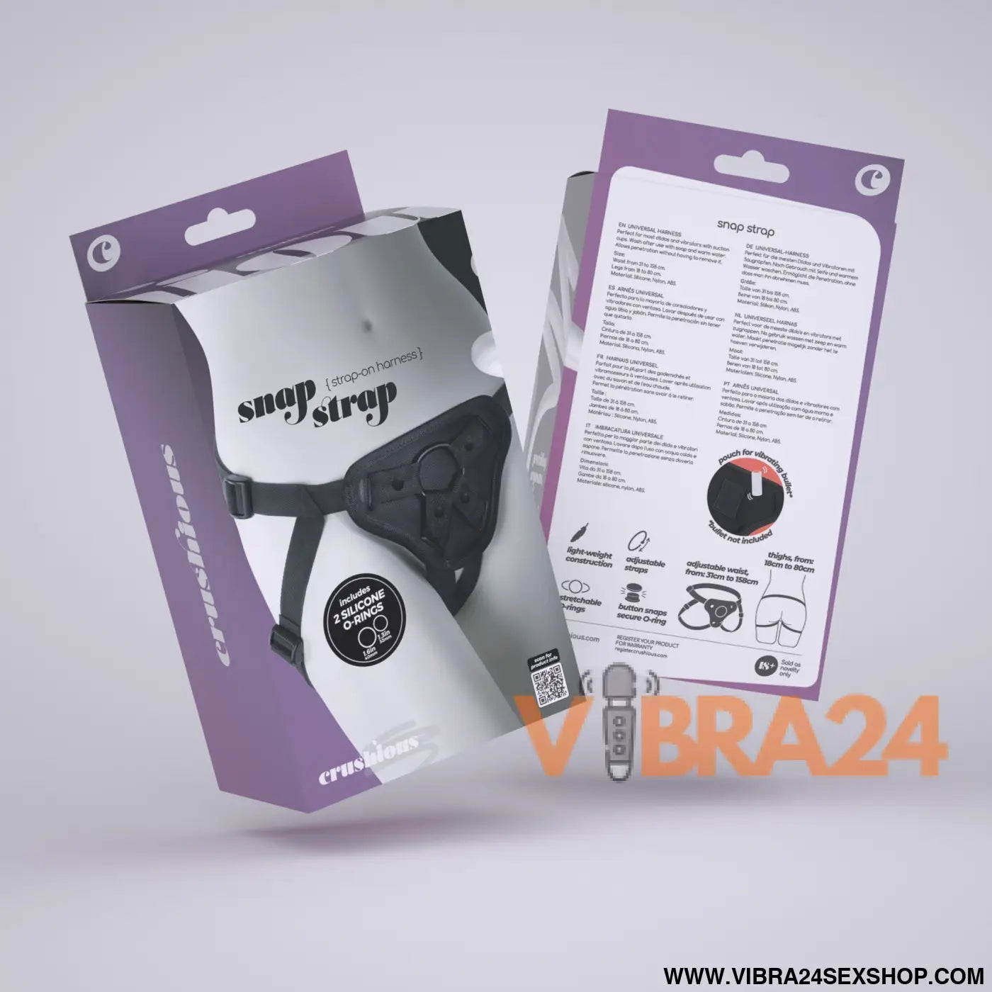 ARNÊS UNIVERSAL SNAP STRAP CRUSHIOUS