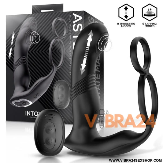Astex Prostate Massager with Thrusting and Tapping