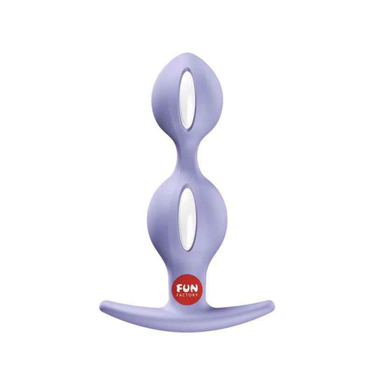 B Balls Duo Anal Plug Purple