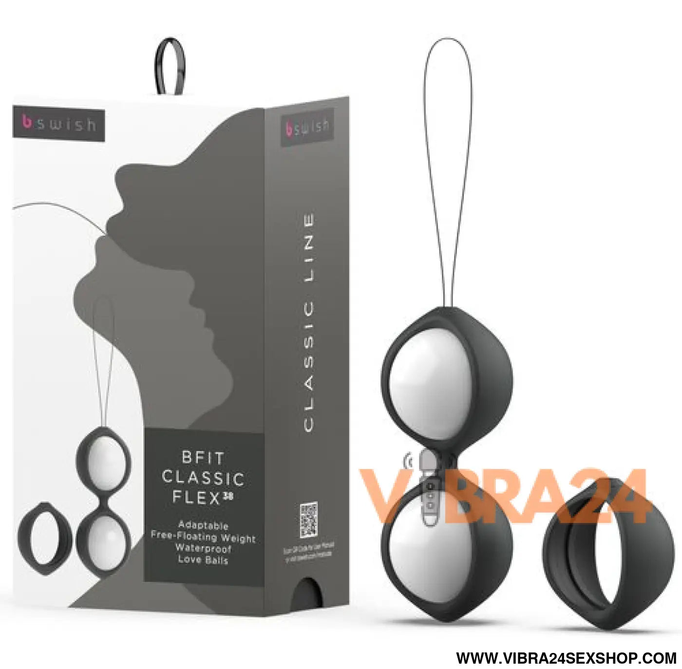 B SWISH BFIT CLASSIC FLEX PRETO - 38 G. Ideal para intimidade e prazer - VIBRA24 SEXSHOP