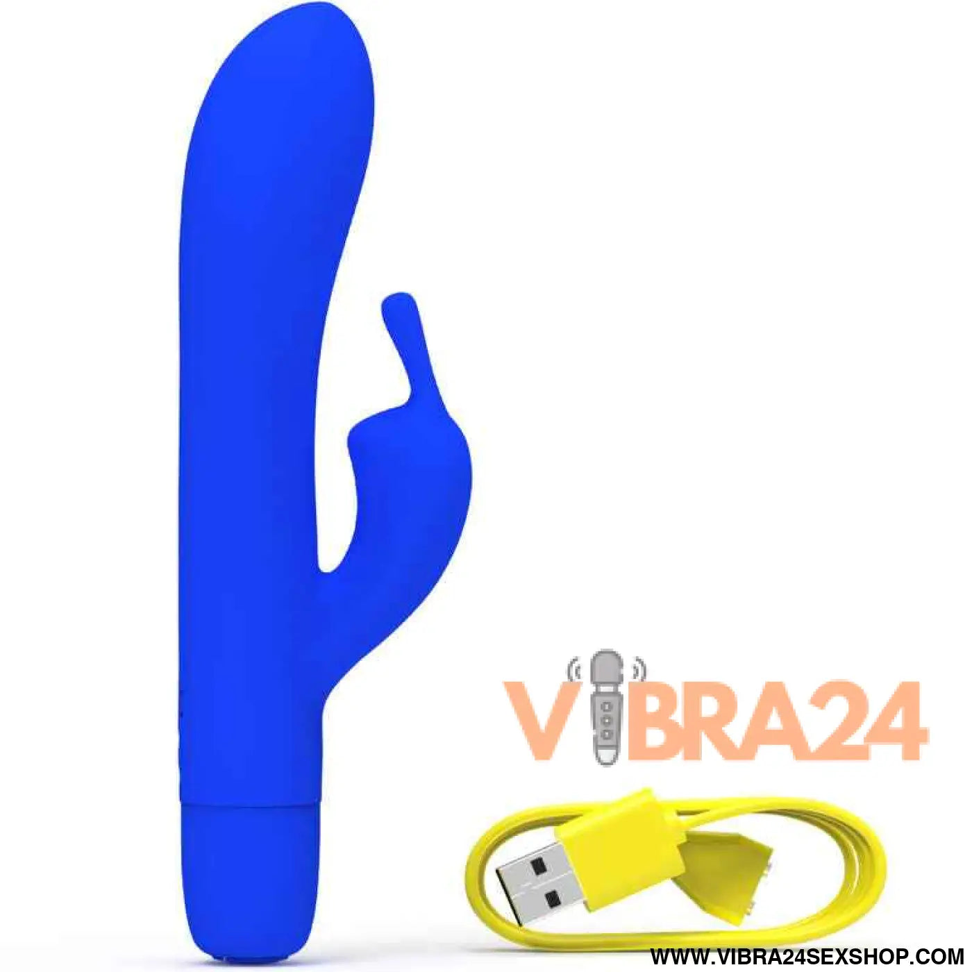 B SWISH - BWILD BUNNY INFINITE CLASSIC RECARREGVEL VIBRADOR AZUL SILICONE