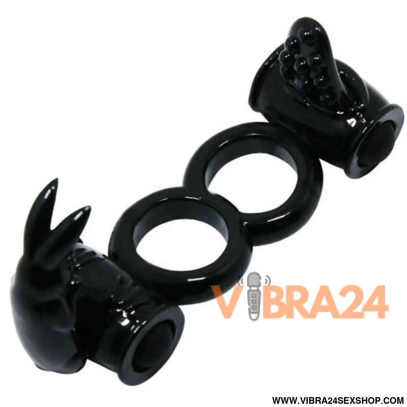 BAILE - ANEL DOCE ANEL DUPLO COM COELHO DUPLO - VIBRA24 SEXSHOP