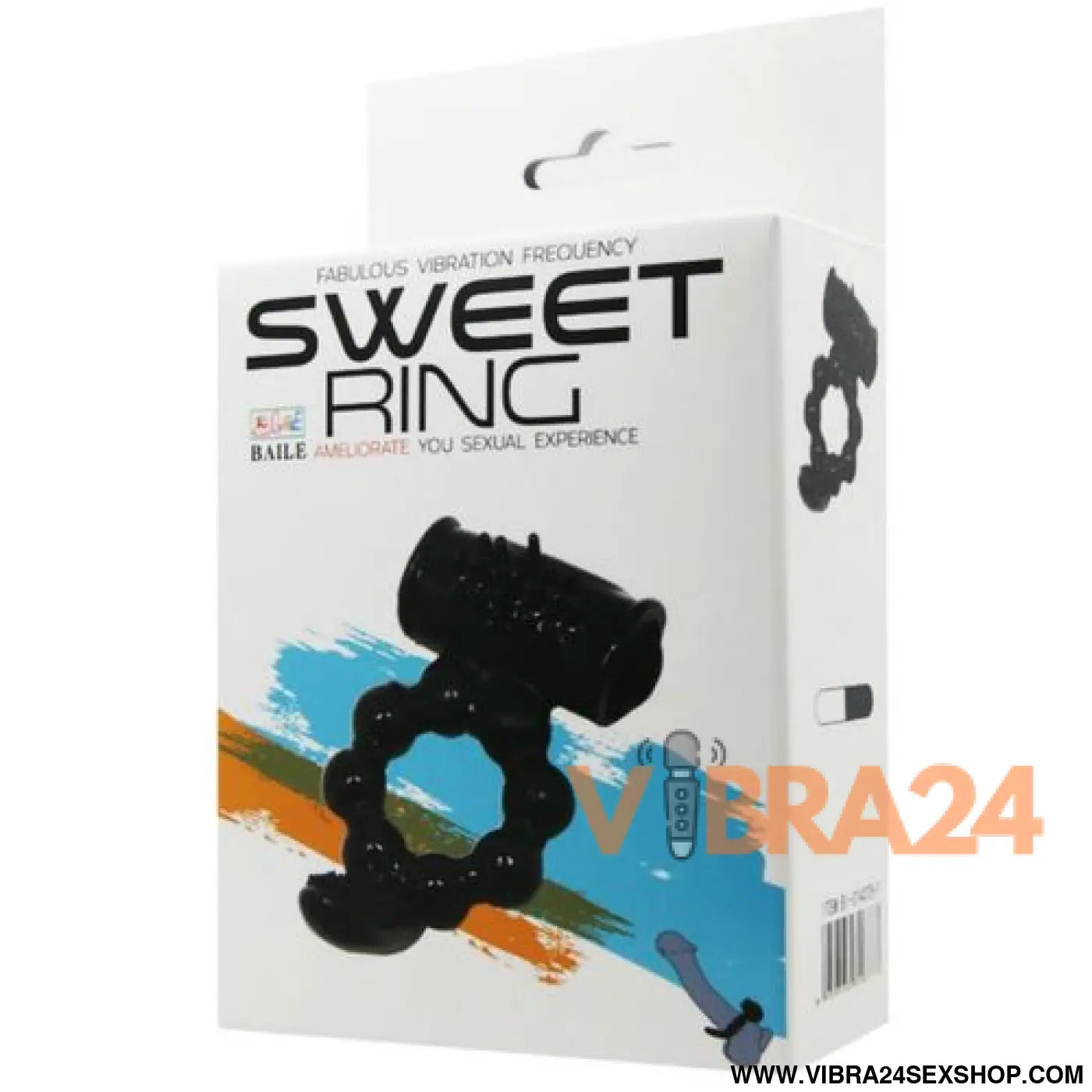 BAILE - Anel Sweet Ring Estimulador Duplo para Momentos Inesquecíveis - VIBRA24 SEXSHOP