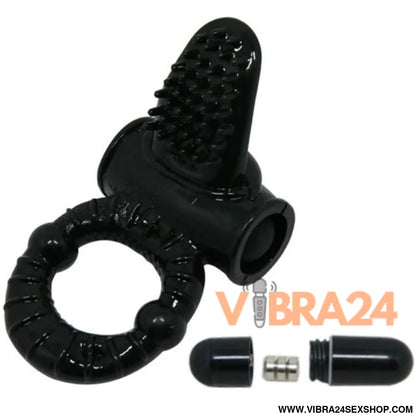 BAILE - ANEL VIBRANTE SWEET RING COM COELHO TEXTURADO - Prazer e Estilo em Cada Detalhe - VIBRA24 SEXSHOP