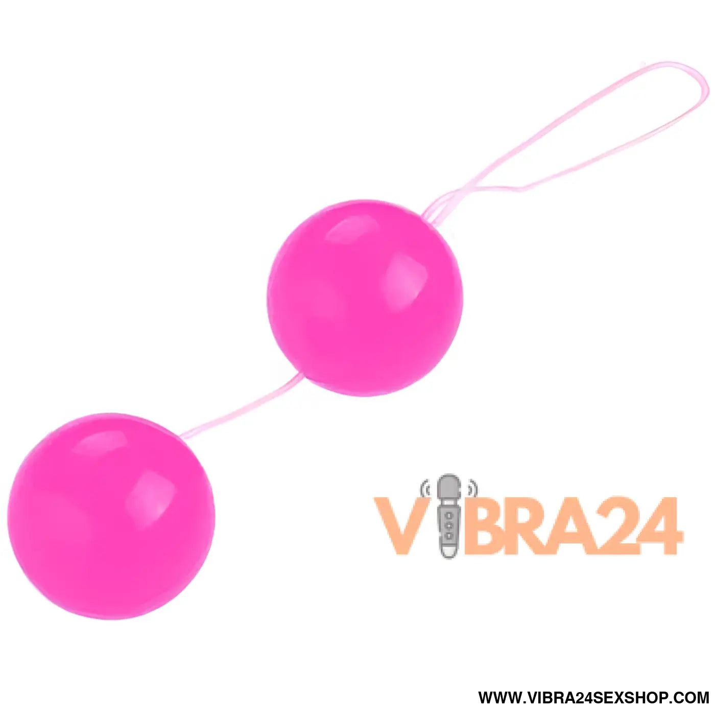 BAILE - Bolas Chinesas Rosa Unissex - Bolas Gêmeas para Relaxamento e Bem-Estar - VIBRA24 SEXSHOP