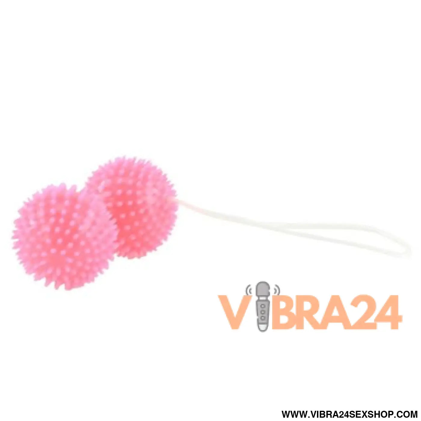 BAILE - Bolas Texturadas Rosa Prazer 3.6 cm para Estímulo Profundo - VIBRA24 SEXSHOP